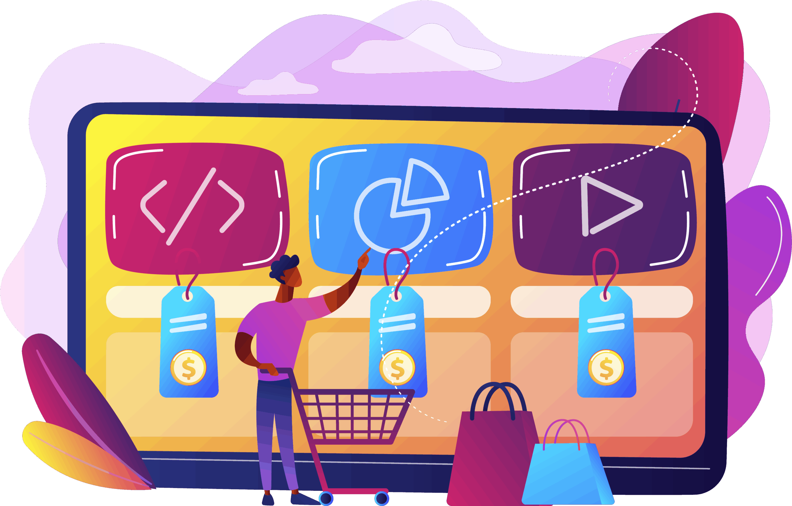 webshop készítés ábra